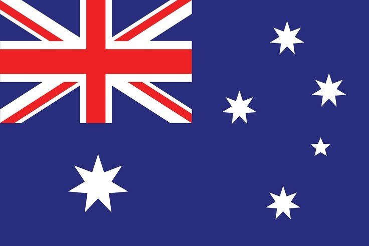 vector of australian flag , an icon by morningstar